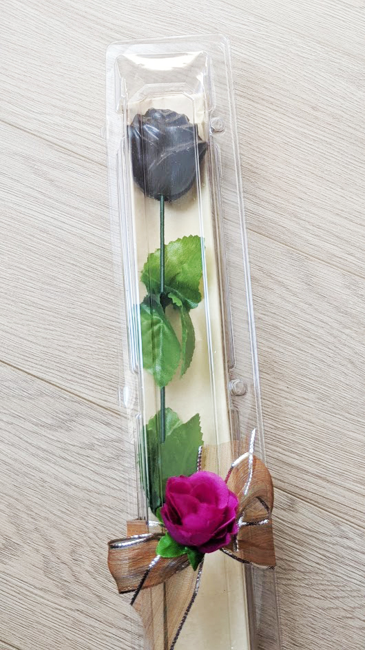 Real & Delicious 18 inch Belgian Chocolate Rose