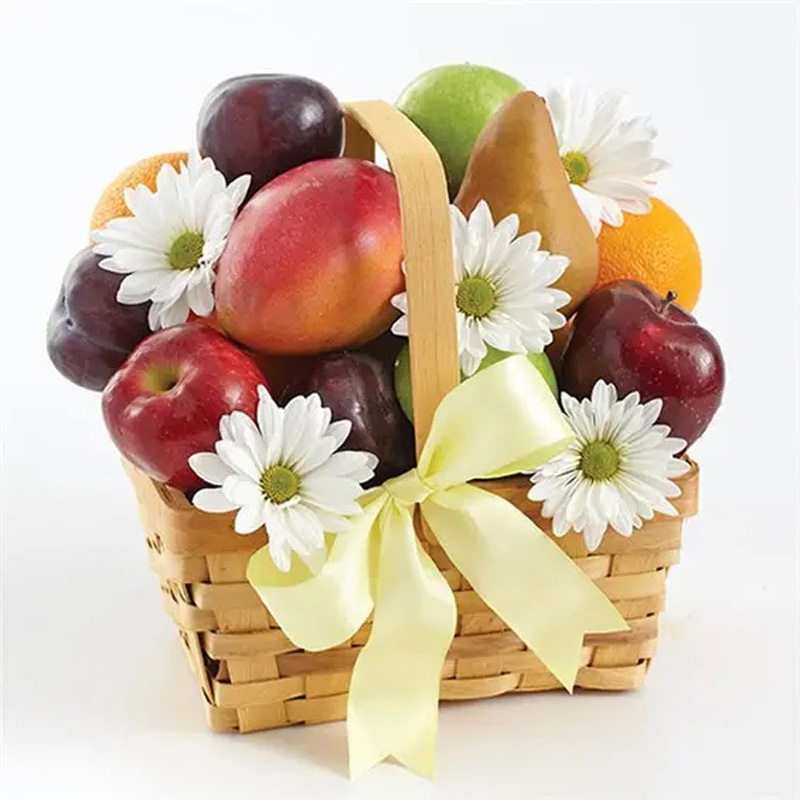 G-Fruit & Flowers Basket