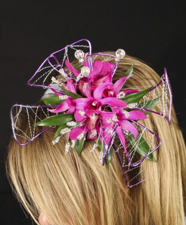 Purple Orchid Headband