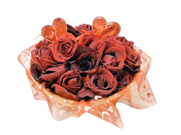 Basket of Rose Petals