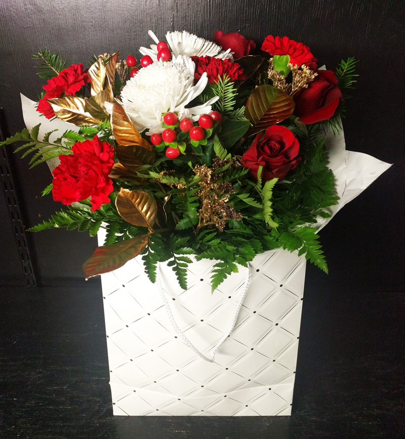 Christmas Bouquet in a Bag