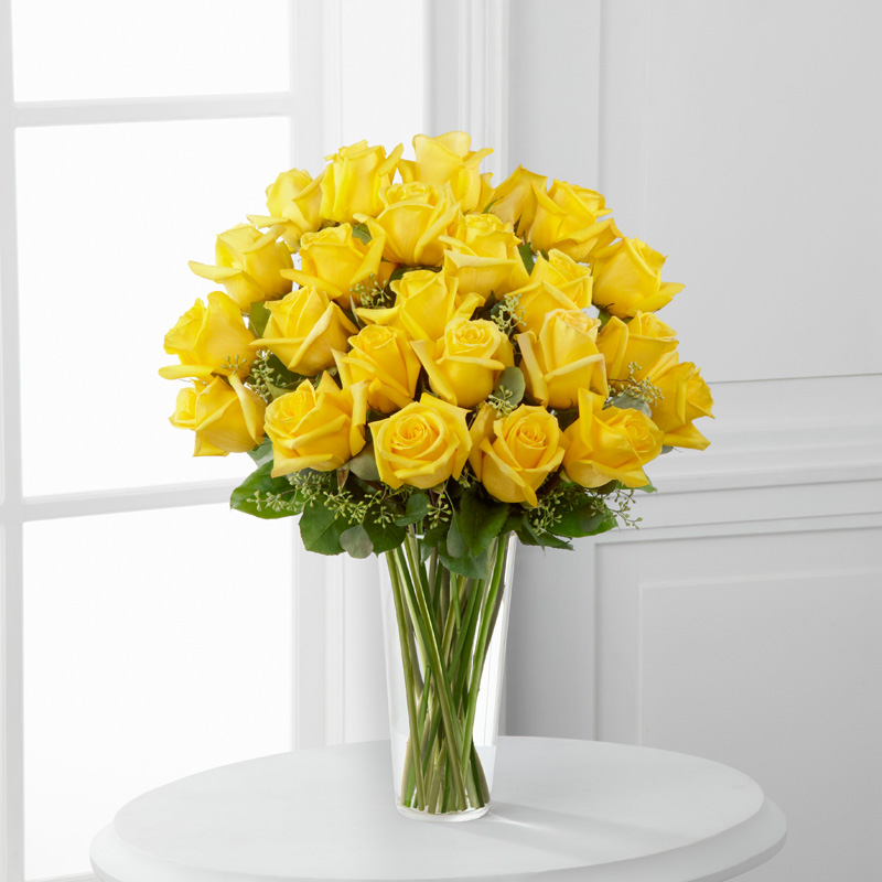 Premium, Long Stem Yellow Roses